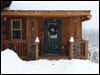 Front Porch and Snow