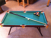 Kids Pool table at cabin near suncadia